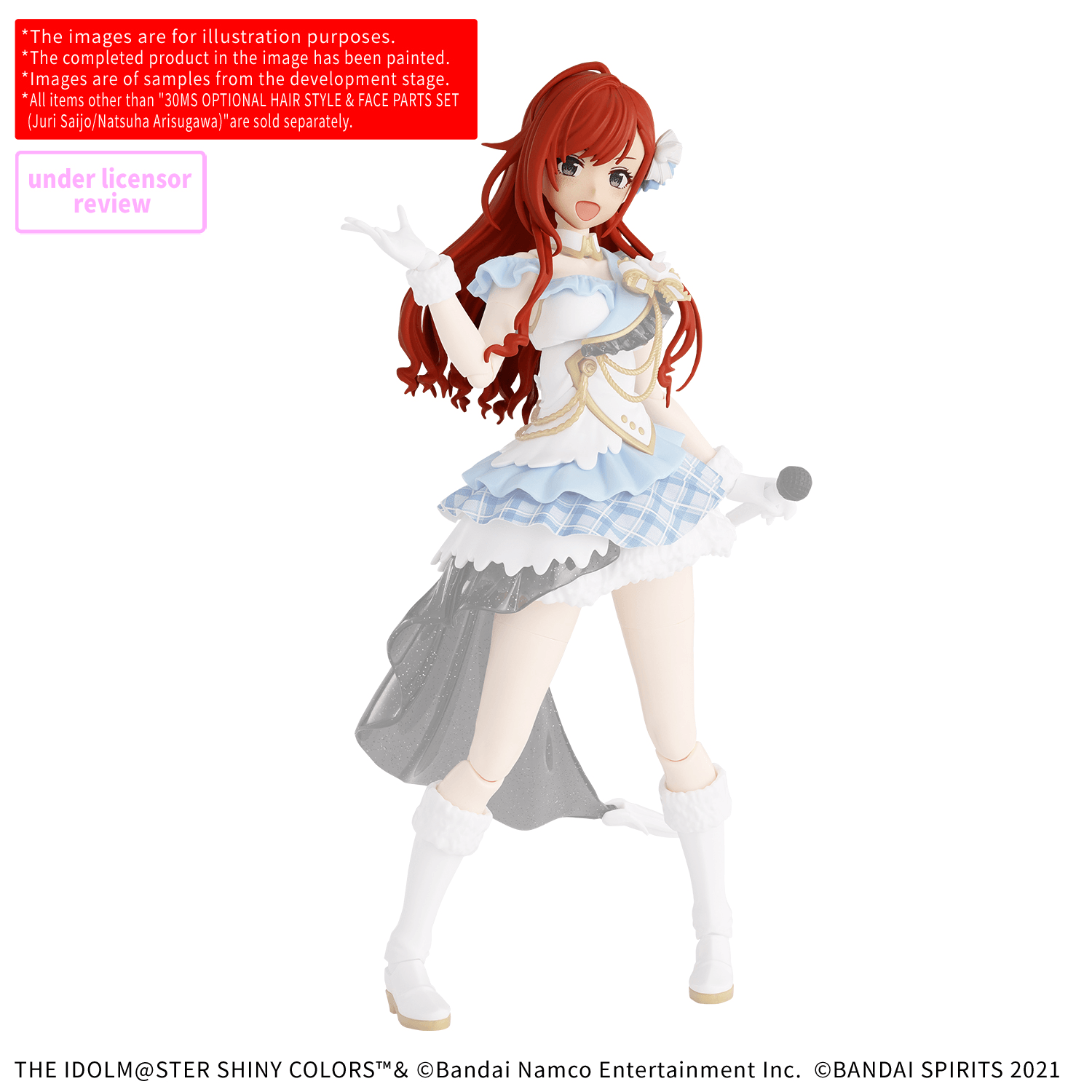30MS OPTION HAIR STYLE & FACE PARTS SET （JURI SAIJO/NATSUHA ARISUGAWA）