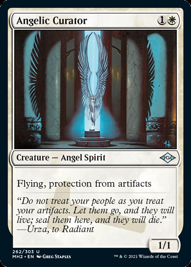Angelic Curator (Foil Etched) [Modern Horizons 2] - Trinity Hobby