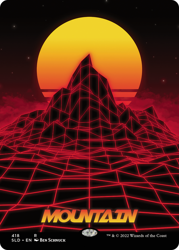 Mountain (418) [Secret Lair Drop Series] - Trinity Hobby
