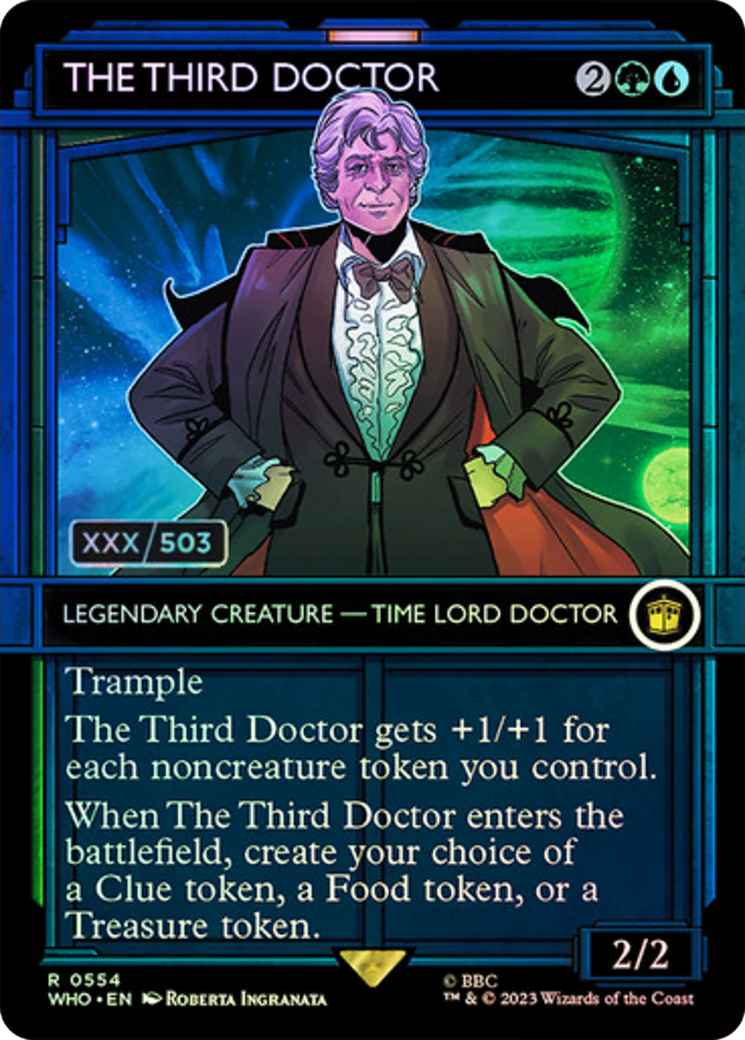 The Third Doctor (Serial Numbered) [Doctor Who] - Trinity Hobby