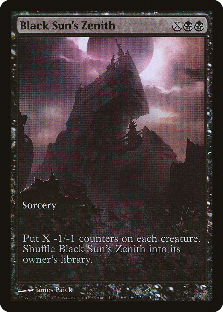 Black Sun's Zenith (Extended Art) [Mirrodin Besieged Promos] - Trinity Hobby