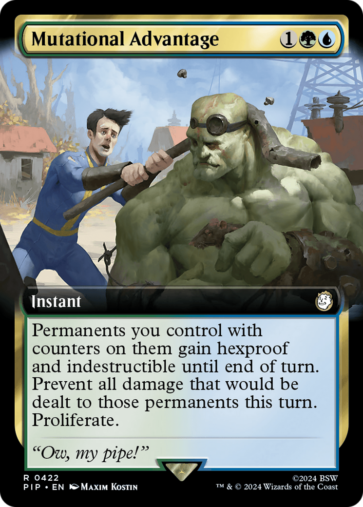 Mutational Advantage (Extended Art) [Fallout] - Trinity Hobby