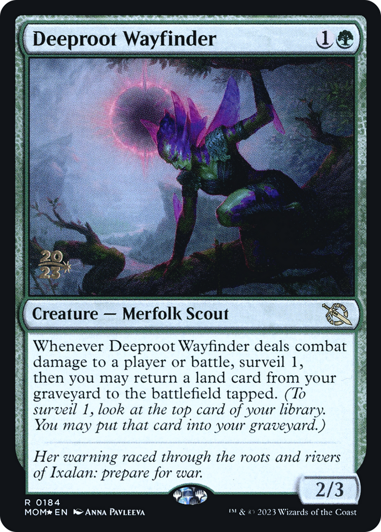 Deeproot Wayfinder [March of the Machine Prerelease Promos] - Trinity Hobby