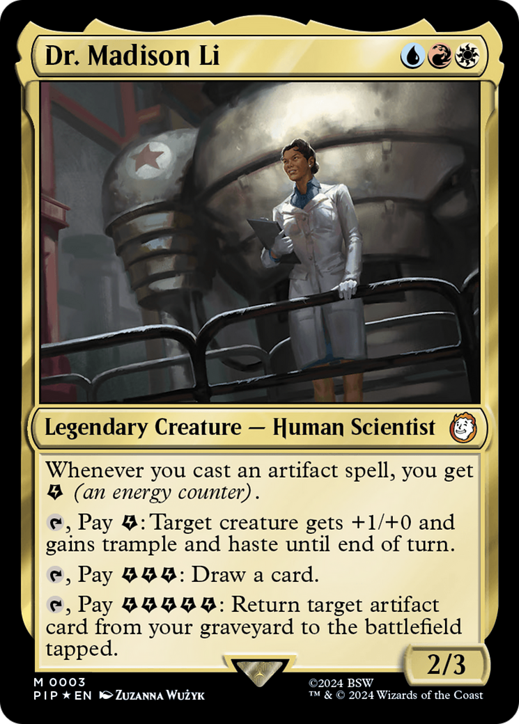 Dr. Madison Li [Fallout] - Trinity Hobby