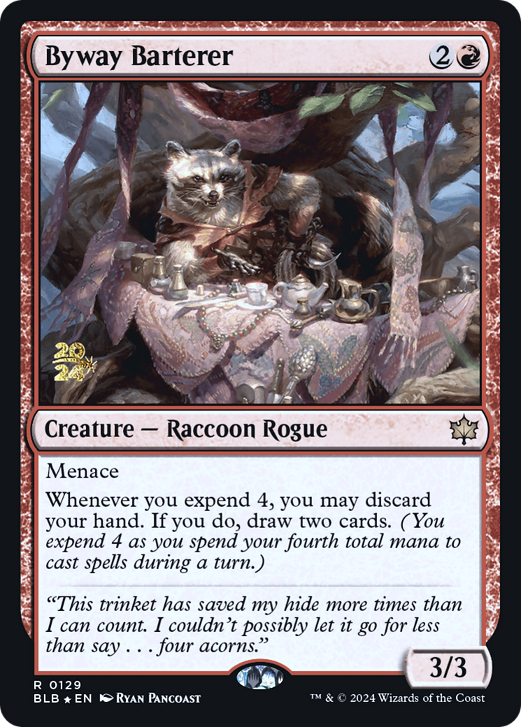 Byway Barterer [Bloomburrow Prerelease Promos] - Trinity Hobby