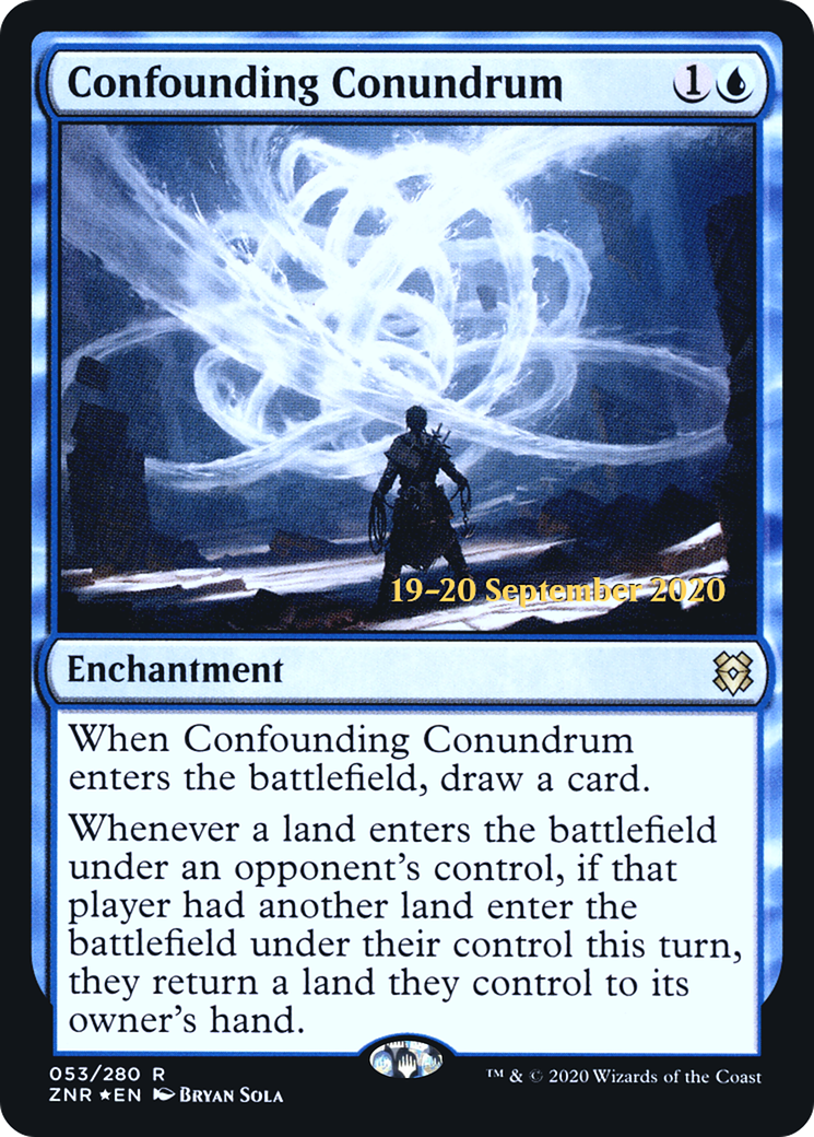 Confounding Conundrum [Zendikar Rising Prerelease Promos] - Trinity Hobby