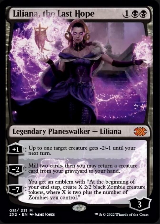 Liliana, the Last Hope [Double Masters 2022] - Trinity Hobby