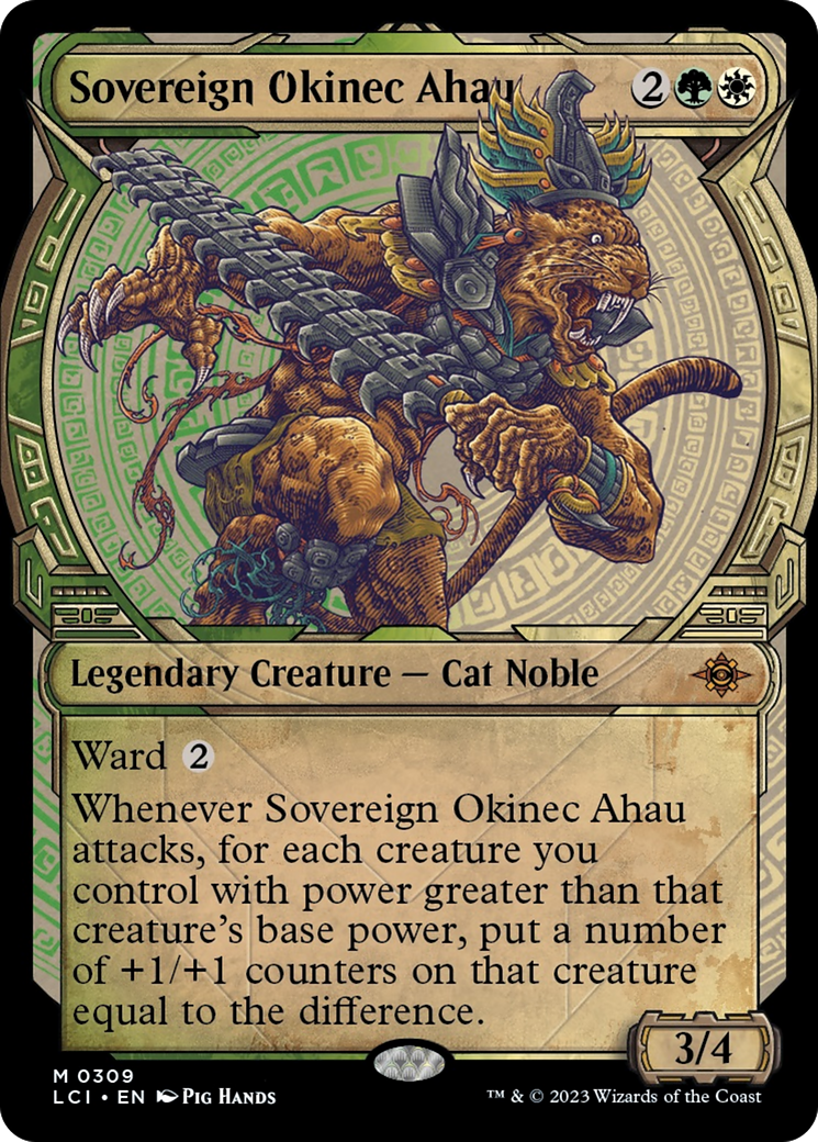 Sovereign Okinec Ahau (Showcase) [The Lost Caverns of Ixalan] - Trinity Hobby