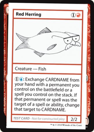 Red Herring (2021 Edition) [Mystery Booster Playtest Cards] - Trinity Hobby