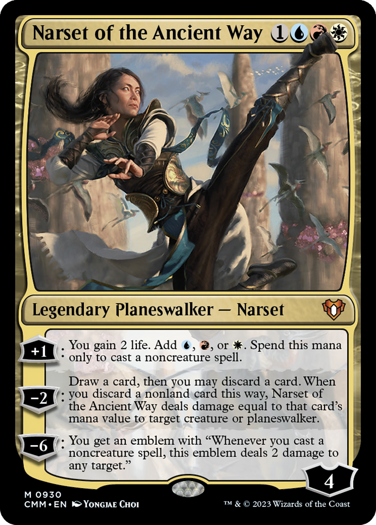 Narset of the Ancient Way [Commander Masters] - Trinity Hobby