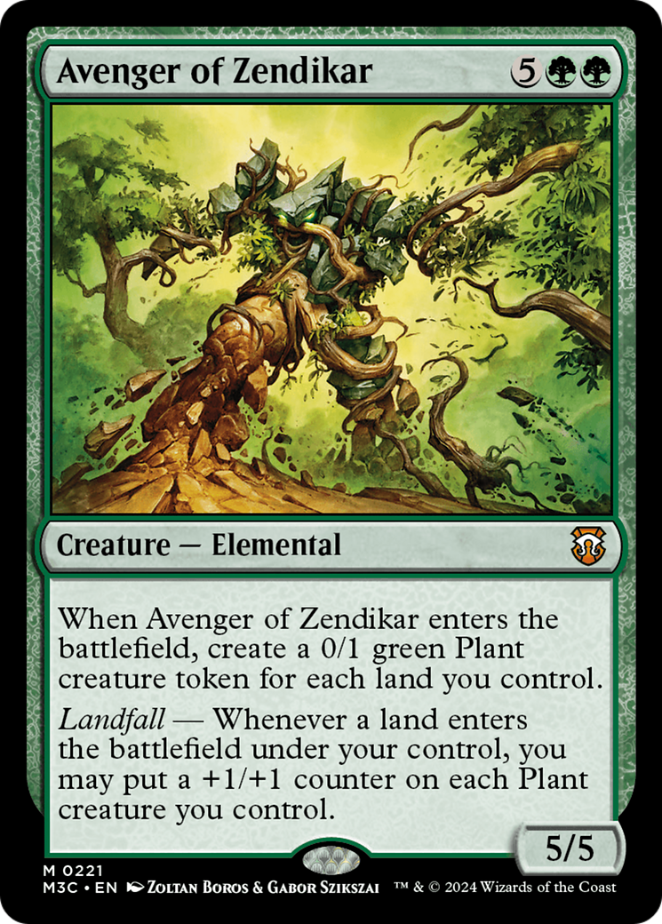 Avenger of Zendikar [Modern Horizons 3 Commander] - Trinity Hobby