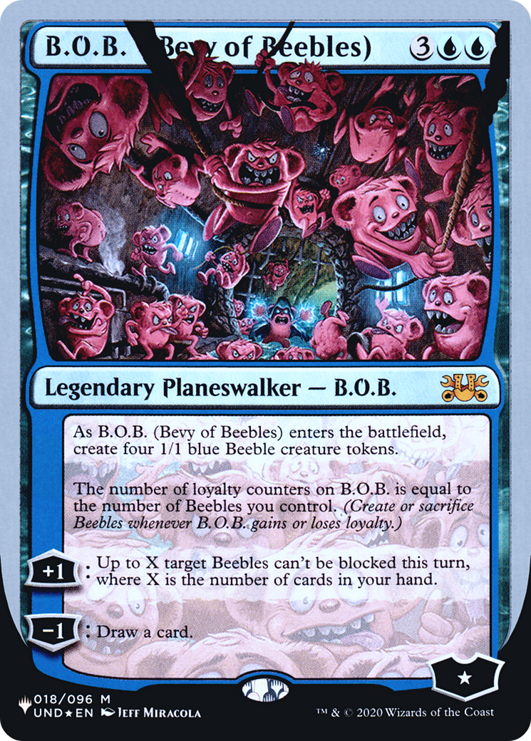 B.O.B. (Bevy of Beebles) (Unfinity Foil Edition) [The List] - Trinity Hobby