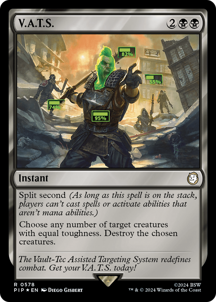 V.A.T.S. (Surge Foil) [Fallout] - Trinity Hobby
