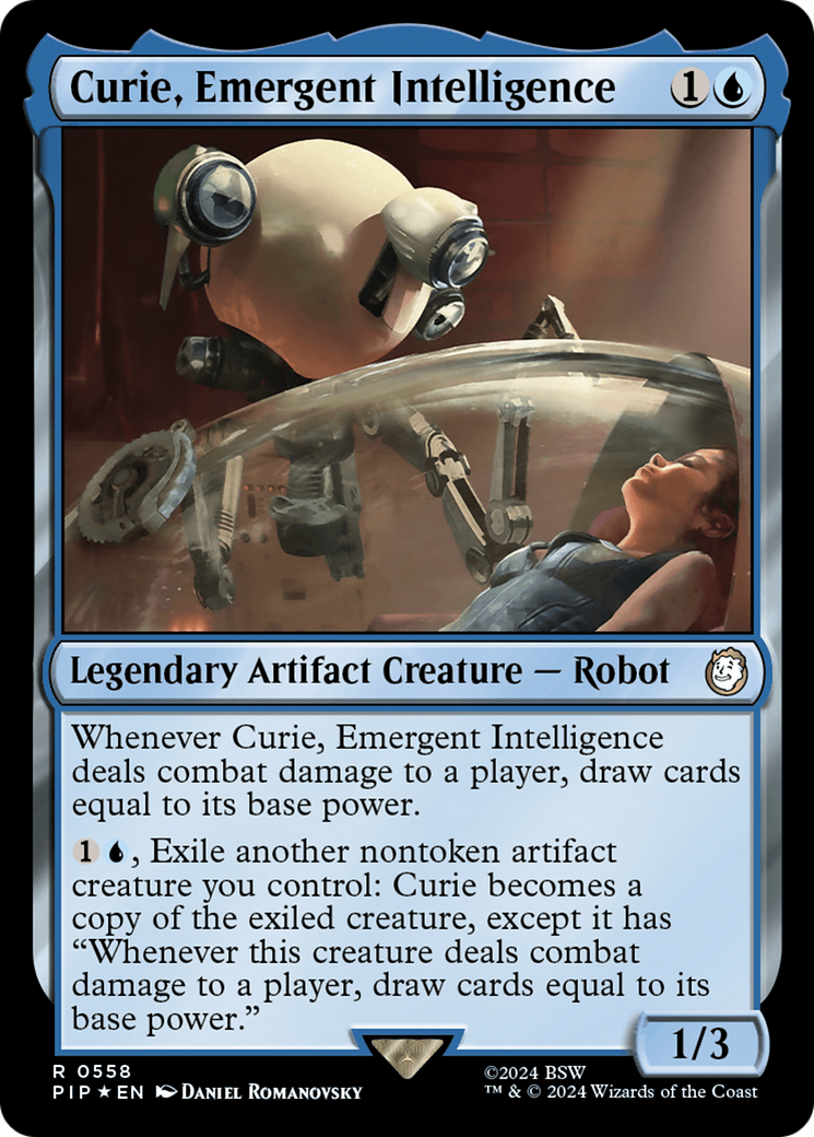 Curie, Emergent Intelligence (Surge Foil) [Fallout] - Trinity Hobby