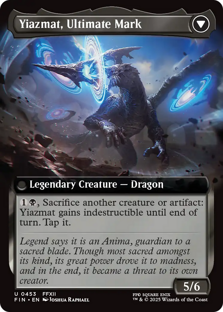 Sidequest: Hunt the Mark // Yiazmat, Ultimate Mark  (FIN-453) - [FINAL FANTASY]: (enchantment, Extended Art) - Trinity Hobby