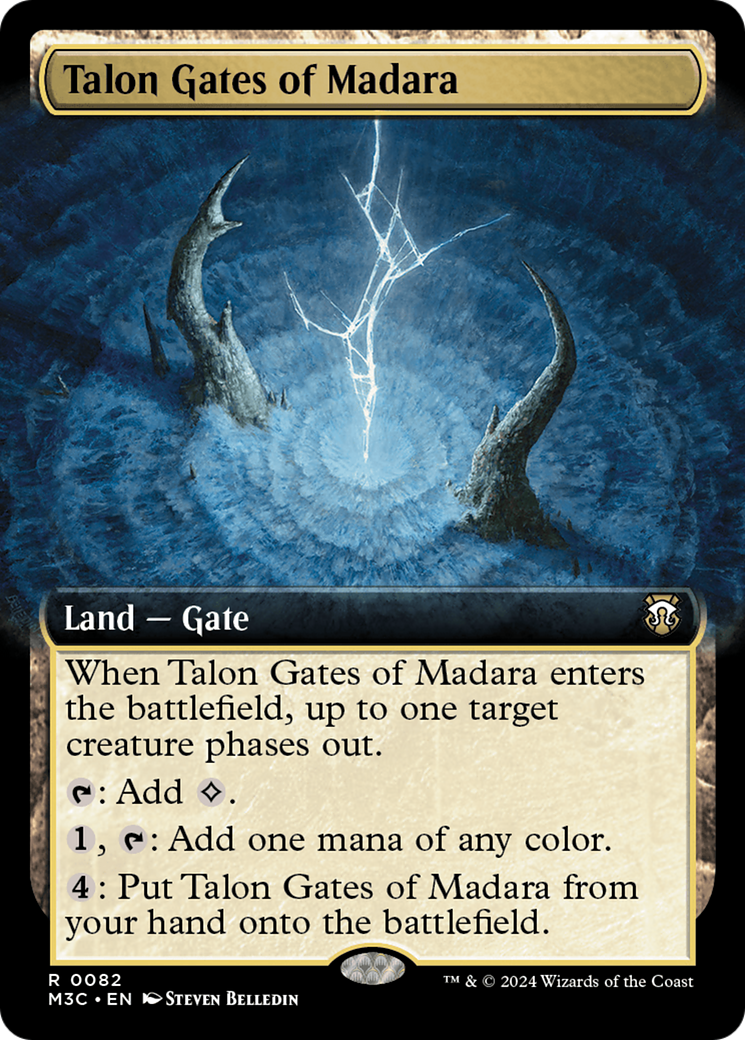 Talon Gates of Madara (Extended Art) [Modern Horizons 3 Commander] - Trinity Hobby