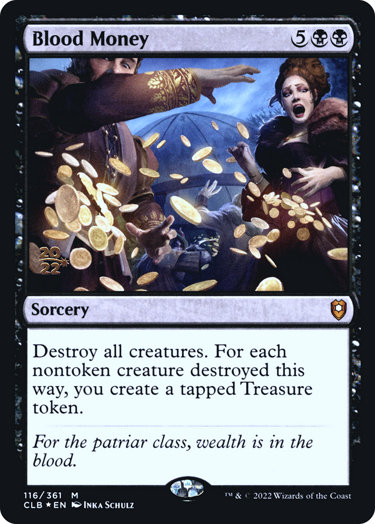 Blood Money [Commander Legends: Battle for Baldur's Gate Prerelease Promos] - Trinity Hobby