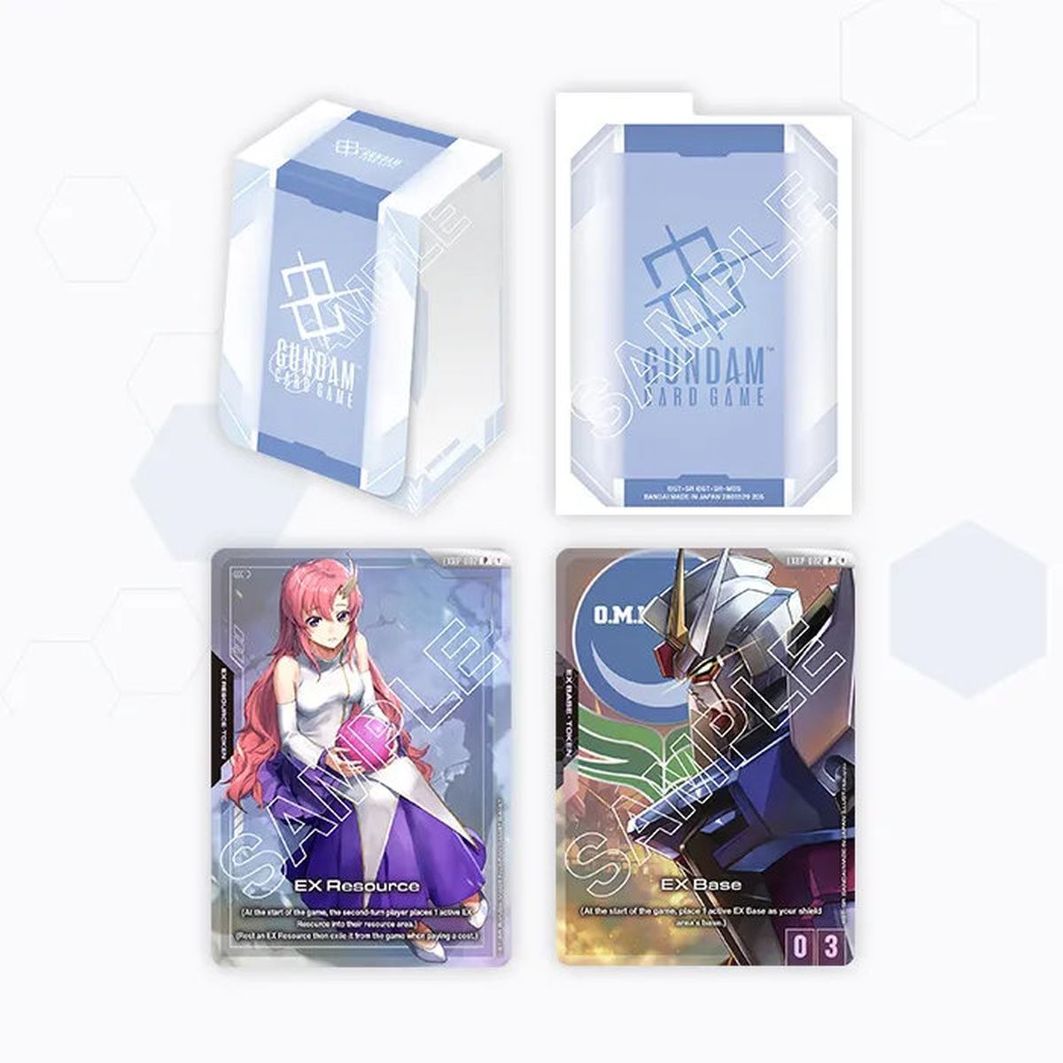 GUNDAM CG OFFICIAL DECK CASE 01