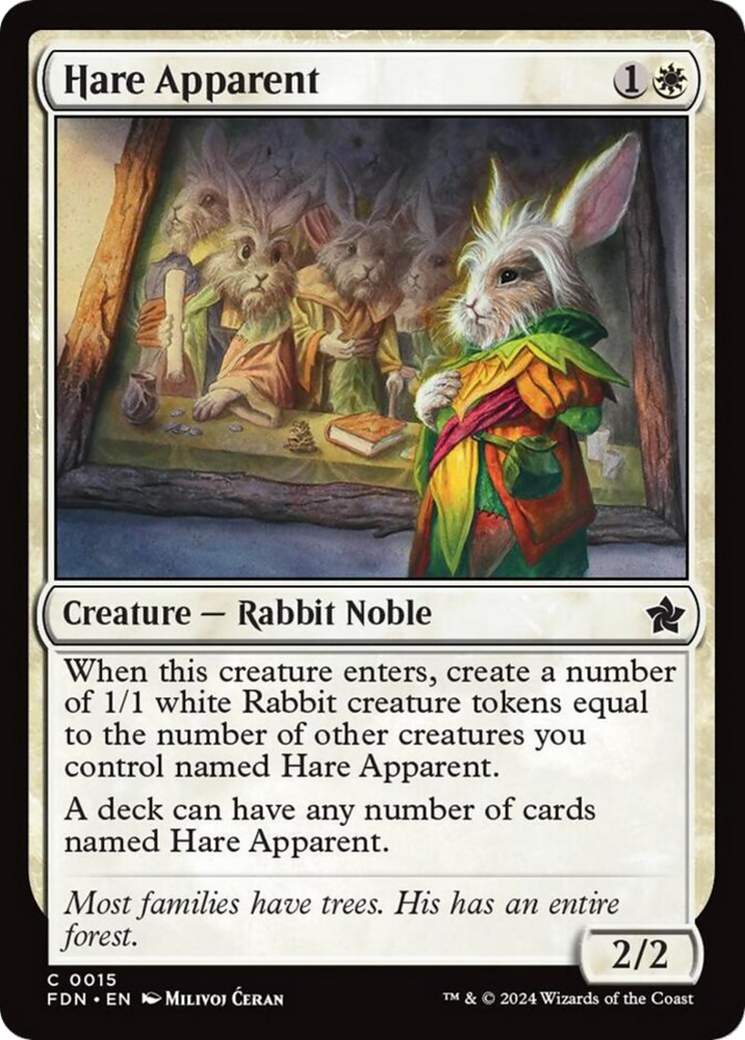 Hare Apparent [Foundations] - Trinity Hobby