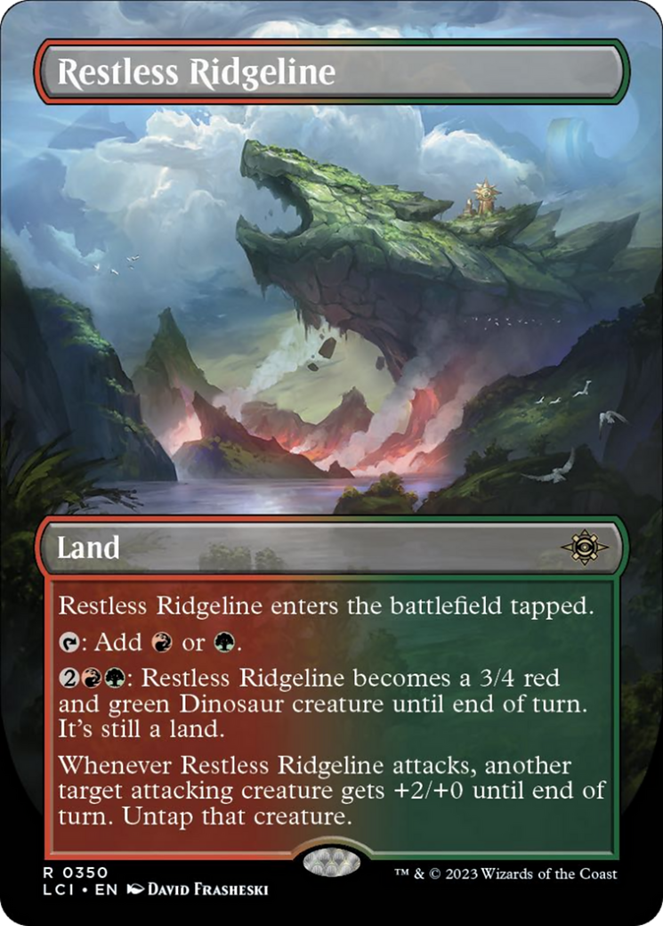 Restless Ridgeline (Borderless) [The Lost Caverns of Ixalan] - Trinity Hobby