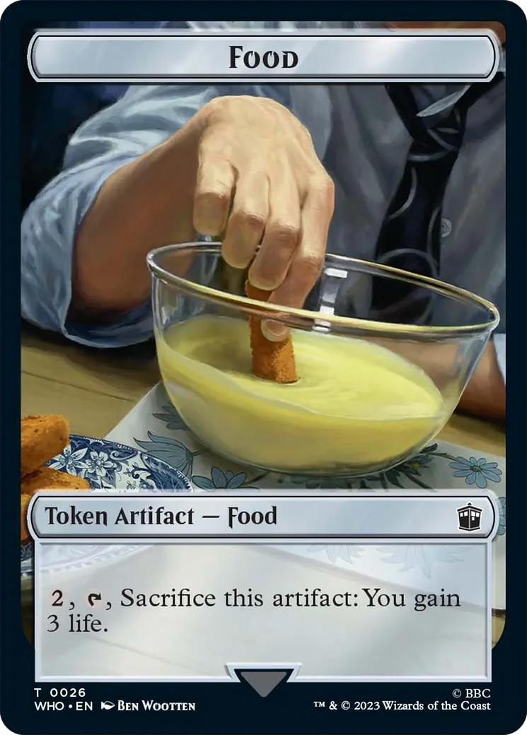 Food Token [Doctor Who Tokens] - Trinity Hobby