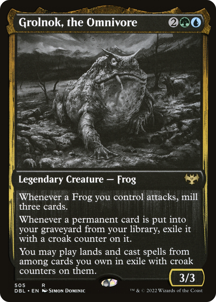 Grolnok, l'Omnivore [Innistrad : Double Feature] 