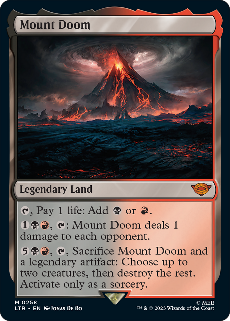 Mount Doom [The Lord of the Rings: Tales of Middle-Earth] - Trinity Hobby