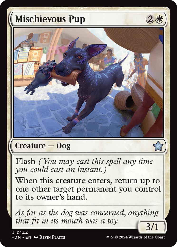 Mischievous Pup [Foundations] - Trinity Hobby