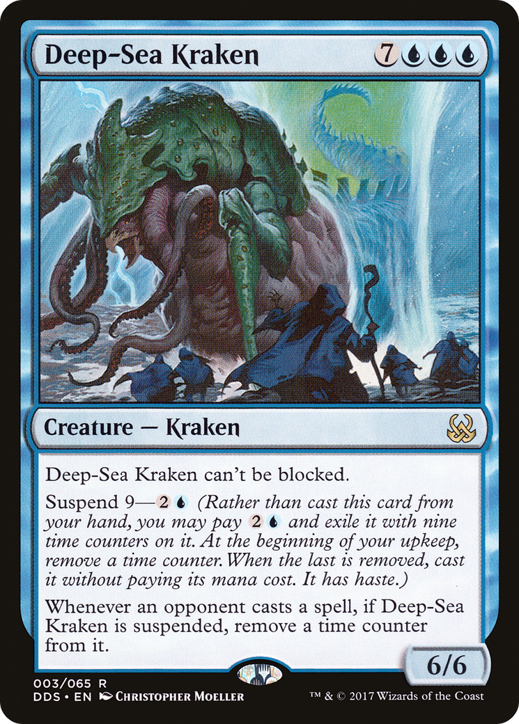 Deep-Sea Kraken [Duel Decks: Mind vs. Might] - Trinity Hobby