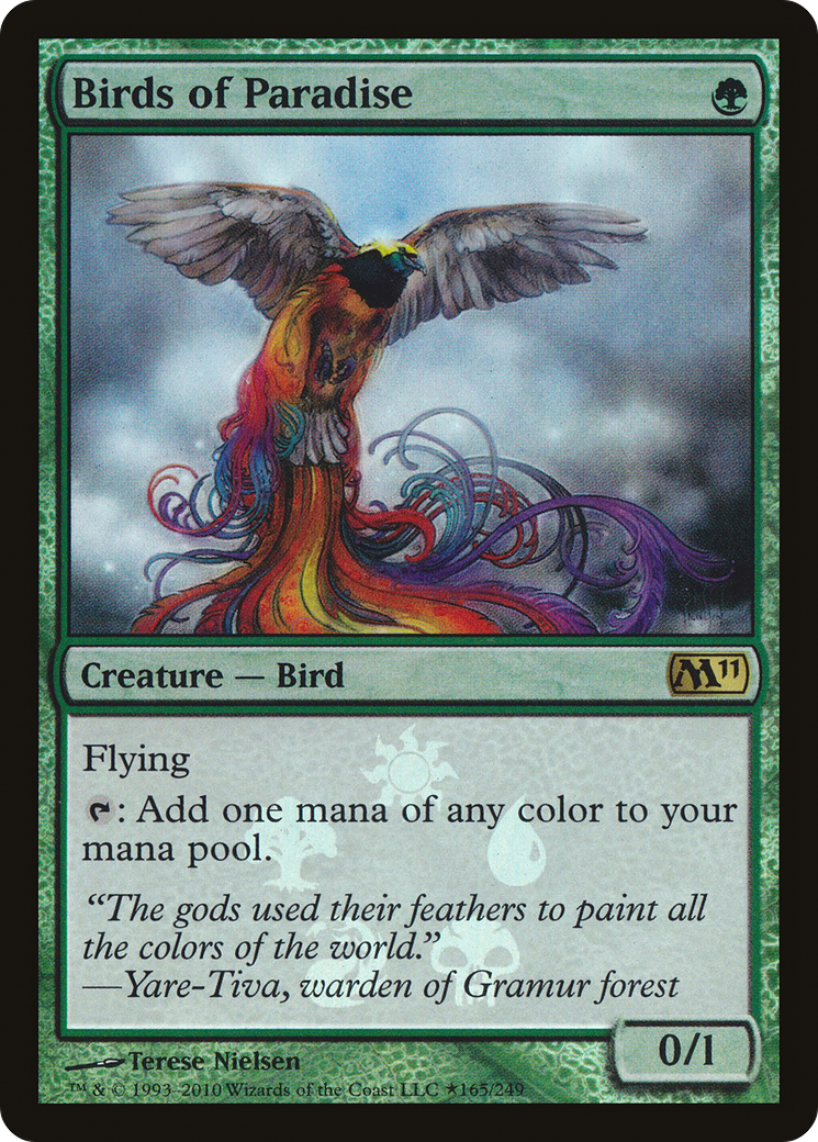 Birds of Paradise (Buy-A-Box) [Magic 2011 Promos] - Trinity Hobby