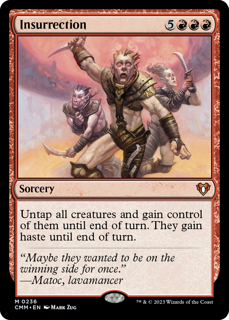 Insurrection [Commandant Maîtres] 