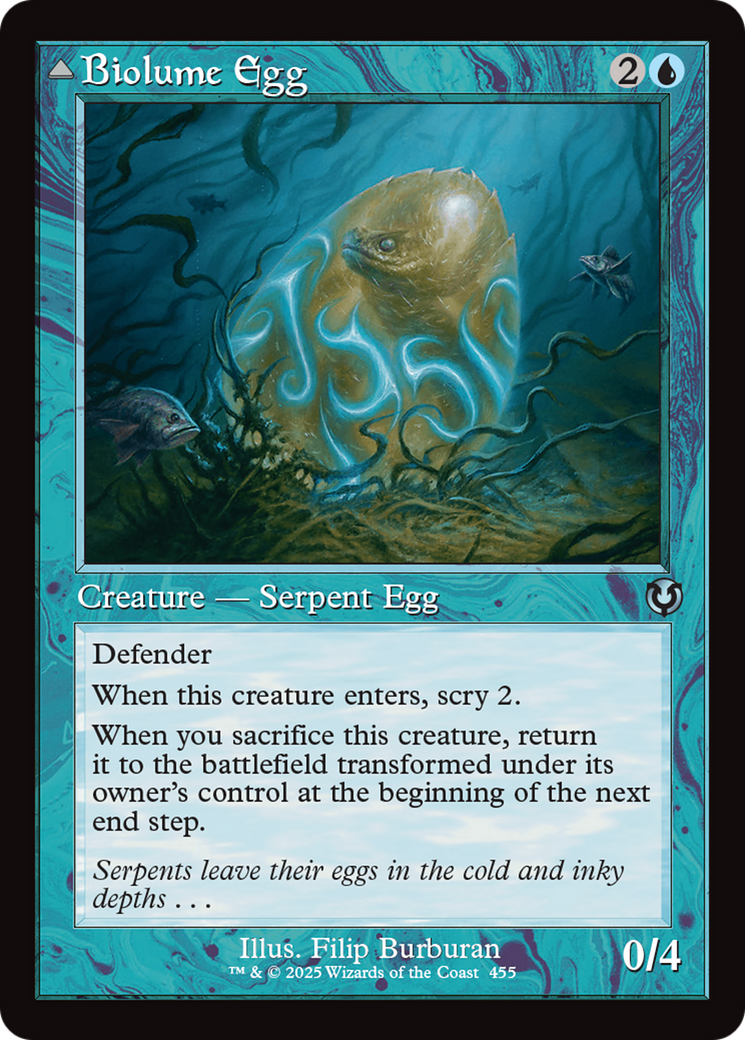Biolume Egg // Biolume Serpent (Retro Frame) [Innistrad Remastered] - Trinity Hobby