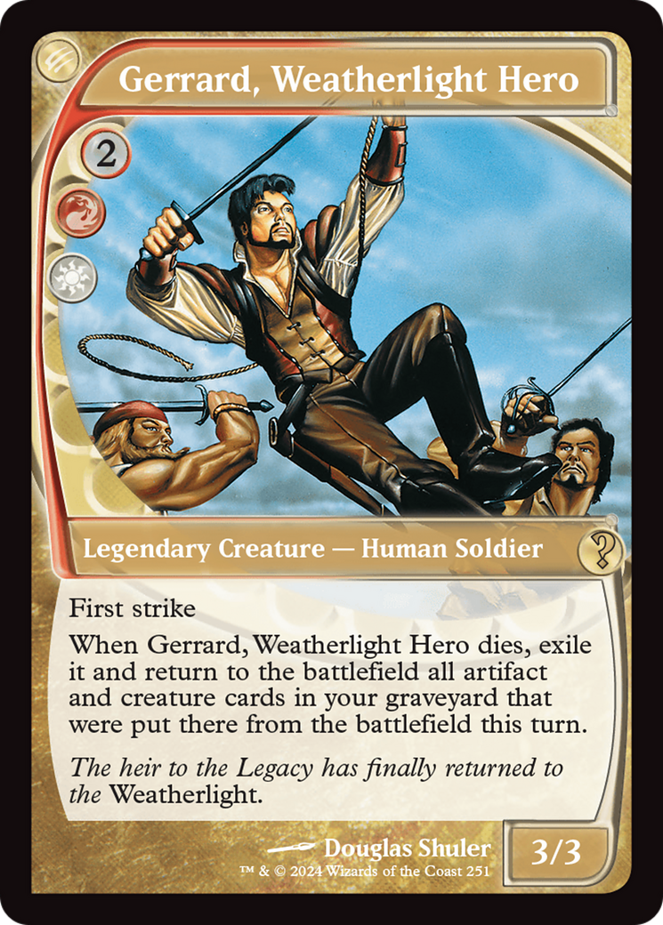 Gerrard, Weatherlight Hero (Future Sight) [Mystery Booster 2] - Trinity Hobby