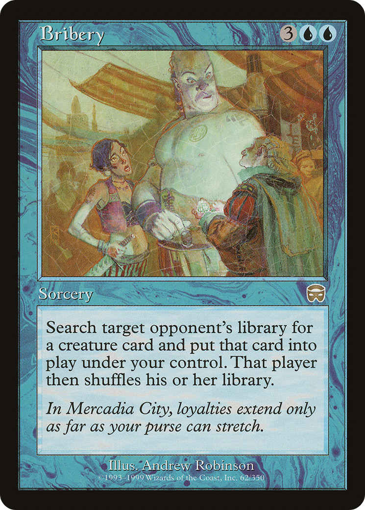 Bribery [Mercadian Masques] - Trinity Hobby