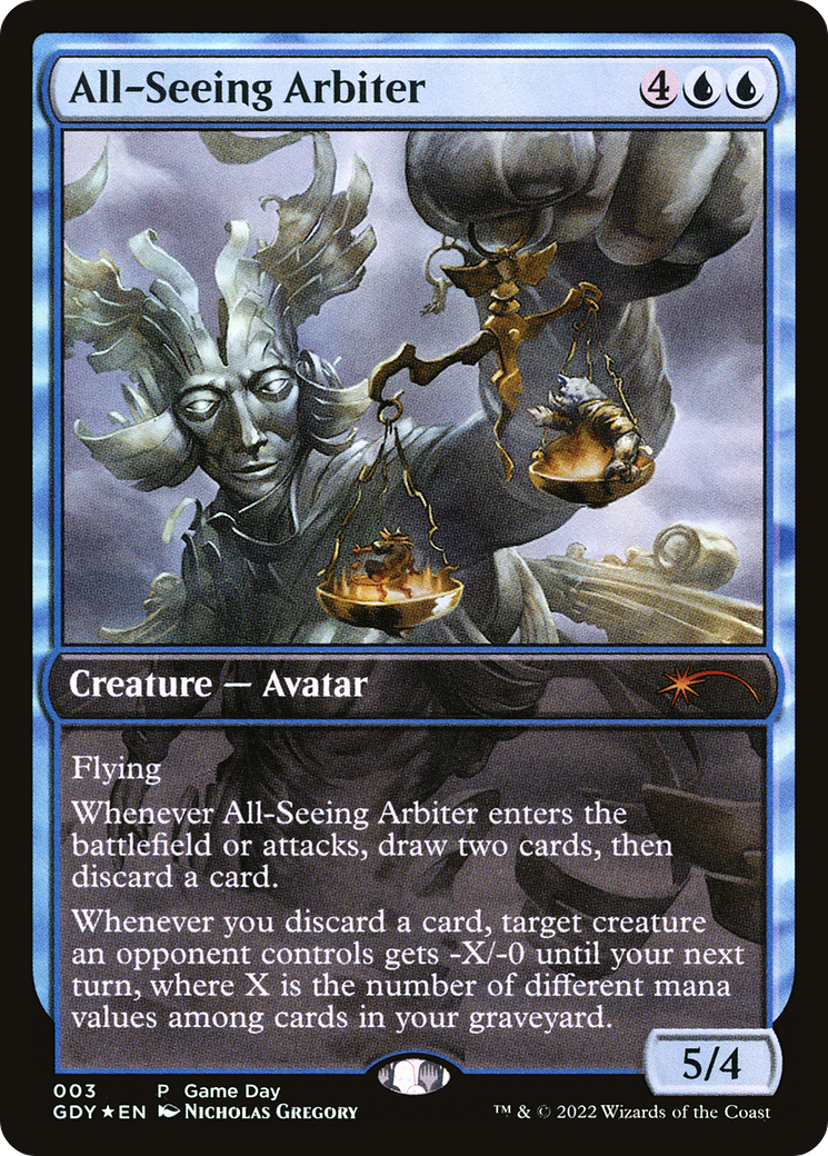 All-Seeing Arbiter [Game Day 2022] - Trinity Hobby