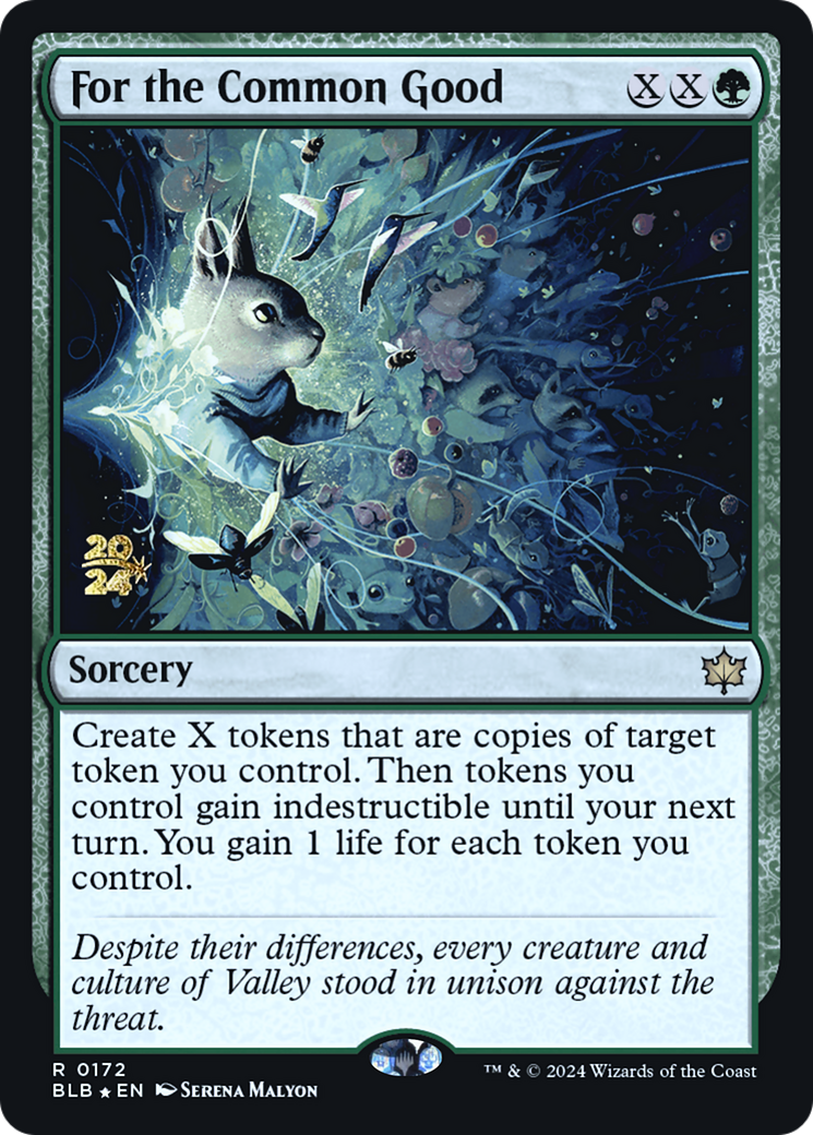 For the Common Good [Bloomburrow Prerelease Promos] - Trinity Hobby