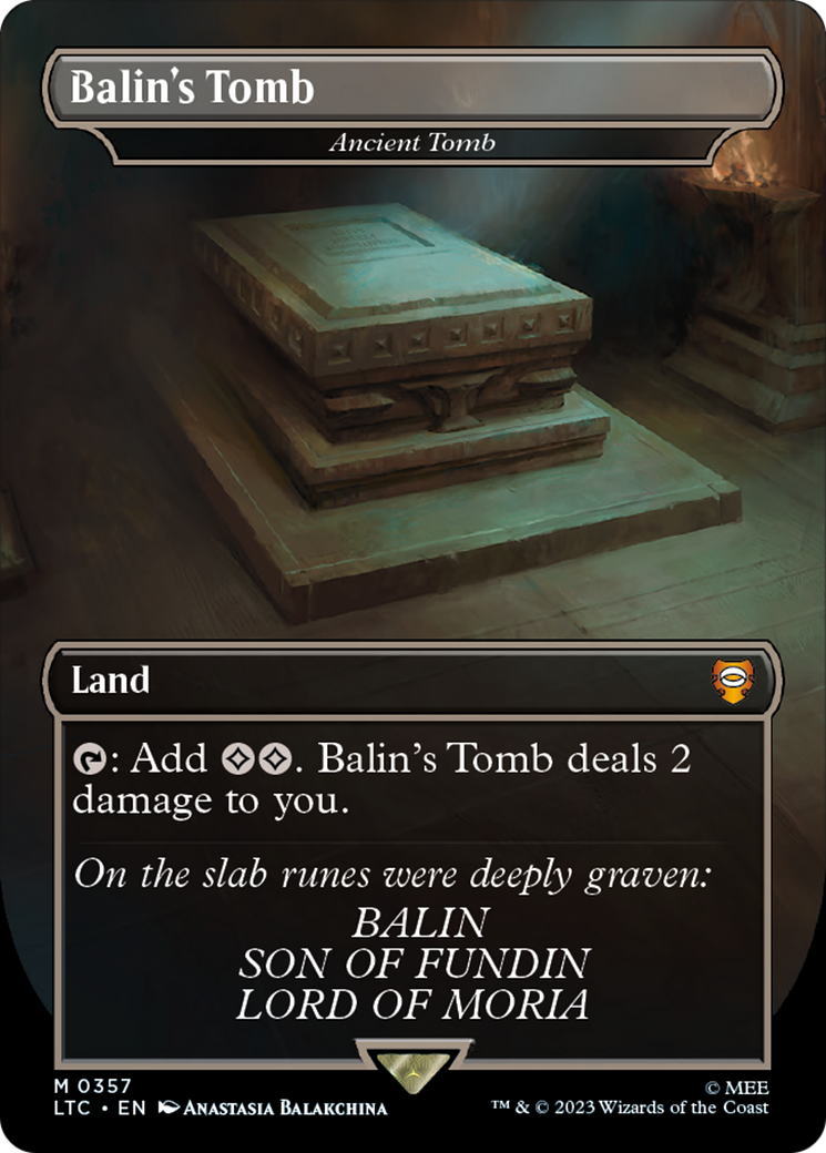 Balin's Tomb - Ancient Tomb [The Lord of the Rings: Tales of Middle-Earth Commander] - Trinity Hobby