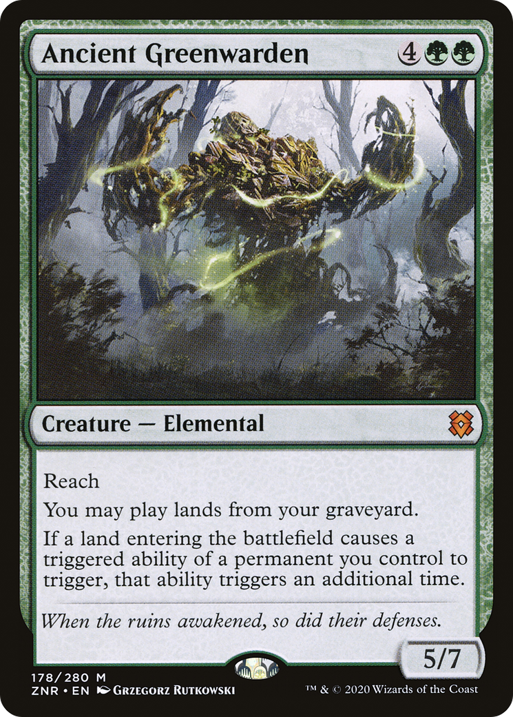 Ancient Greenwarden [Zendikar Rising] - Trinity Hobby