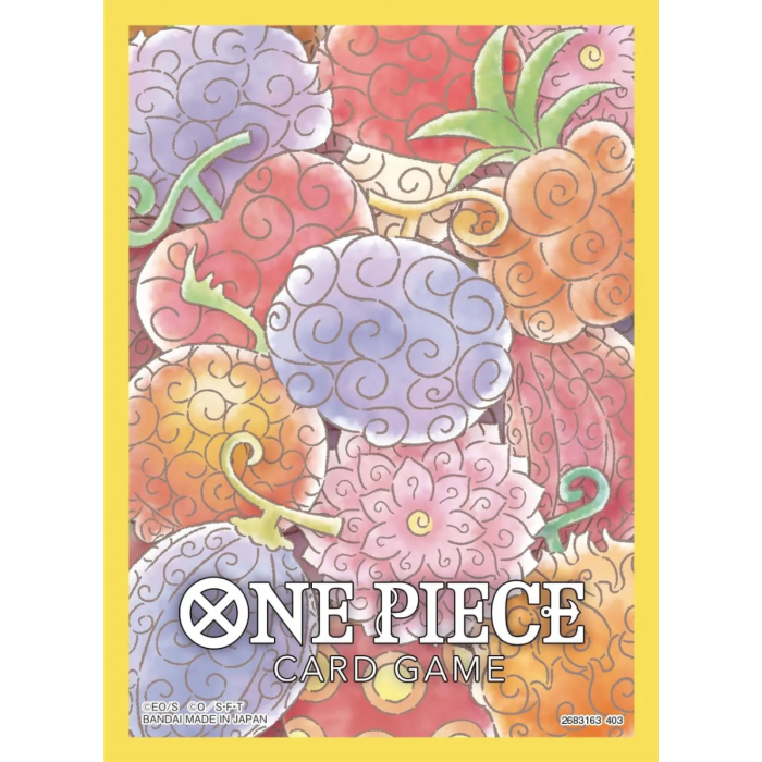 ONE PIECE CG SLEEVES SET 4 - DEVILFRUIT - Trinity Hobby