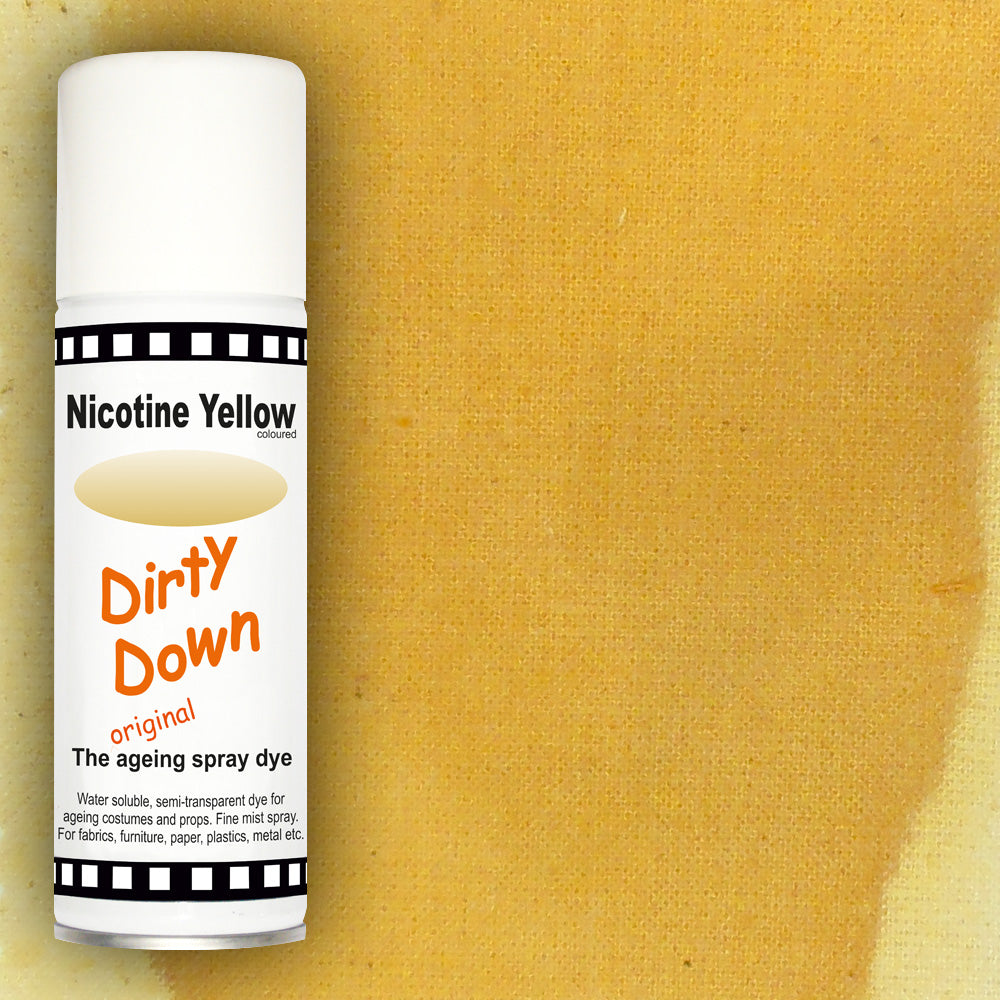 [Pre-Order] Dirty Down Effects Ageing Spray - Nicotine Yellow