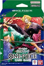 (ST12) ONE PIECE CG STARTER ZORO / Sanji - Trinity Hobby