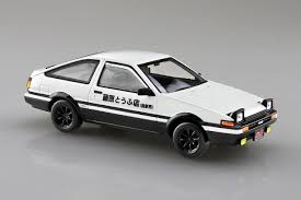 Aoshima 1/32 SNAP KIT #CM-1 Initial D Takumi's Hachiroku - Trinity Hobby