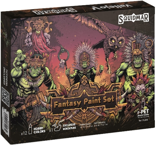VALLEJO: FANTASY PAINT SET BY SQUIDMAR  MINIATURES - Trinity Hobby