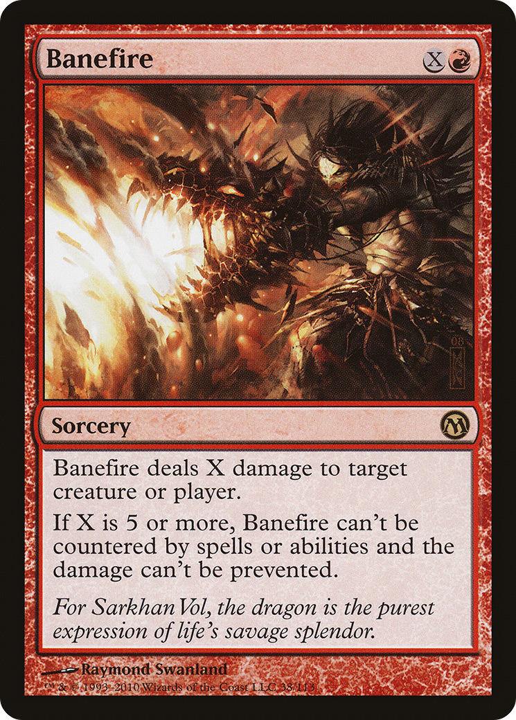 Banefire [Duels of the Planeswalkers] - Trinity Hobby
