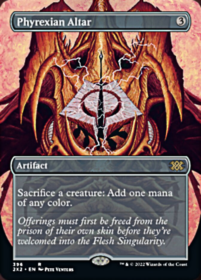 Phyrexian Altar (Borderless Alternate Art) [Double Masters 2022] - Trinity Hobby