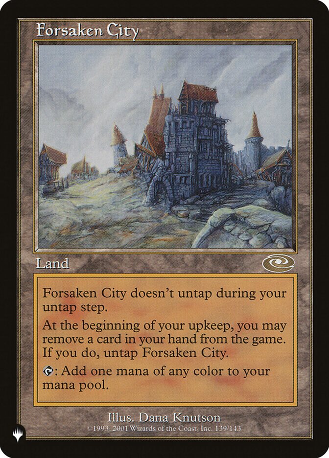 Forsaken City [The List] - Trinity Hobby