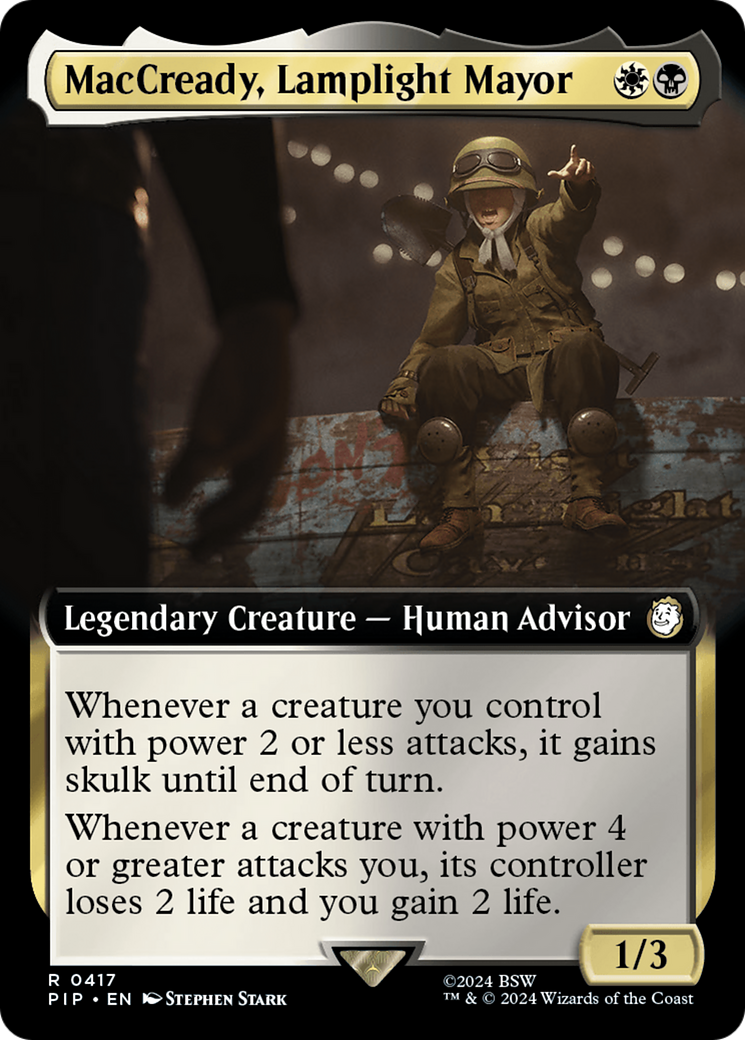 MacCready, Lamplight Mayor (Extended Art) [Fallout] - Trinity Hobby