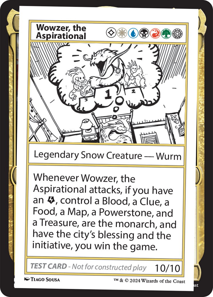 Wowzer, the Aspirational [Mystery Booster 2 Playtest Cards] - Trinity Hobby