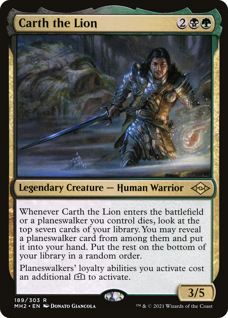 Carth the Lion [Modern Horizons 2] - Trinity Hobby