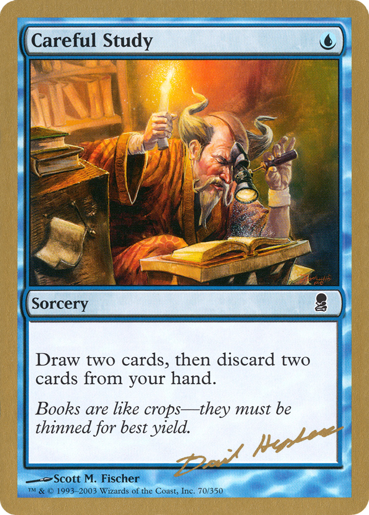 Careful Study (Dave Humpherys) [World Championship Decks 2003] - Trinity Hobby